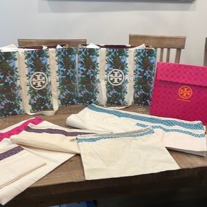 Tory Burch dust bags and gift bags/tissue paper